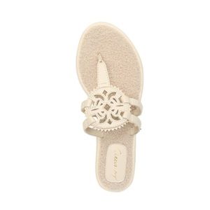 Circus by Sam Edelman Cream Sherpa Sandals